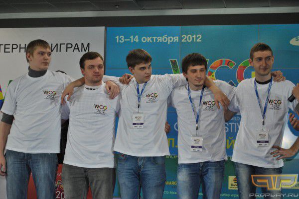 Moscow Five -  WCG 2012